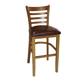 Jilphar Furniture Solid Beech Wood High Bar Chair JP1004B