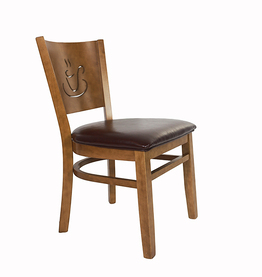 Jilphar Furniture Coffee Designed Wooden Dining Chair JP1006