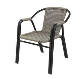 Jilphar Furniture  Modern Rope Garden Chair with Metal Frame JP1075 