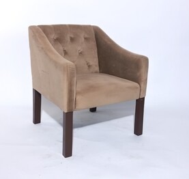 Jilphar Furniture Velvet Fabric Armchair – Customizable Color Options JP1109