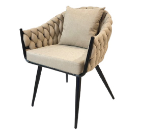 Jilphar Furniture Rope Weaving Outdoor Dining chair JP1187B.