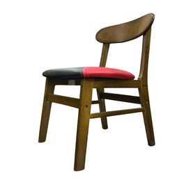Jilphar Furniture Solid Wood Dining Chair- Light Brown- JP1272A