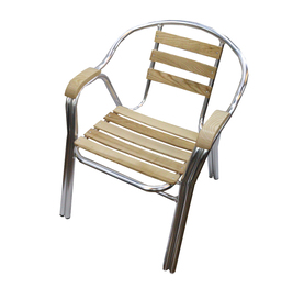 Jilphar Furniture Stylish Light Weight Metal Garden Chair- JP1275