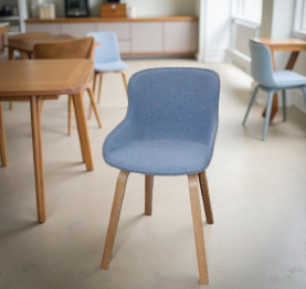 Jilphar Furniture Modern  Fabric Chair with Metal Legs- JP1277B