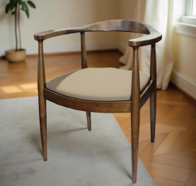 Jilphar Furniture Elegant Solid Wood Dining Chair JP1322 - Seat Customizeable 