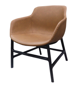 Jilphar Furniture  Dining Chair with Powder Coated Metal legs JP1347B