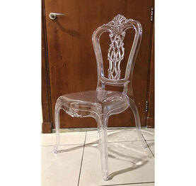 Jilphar Furniture Stackable Modern Transparent Acrylic Chair JP1390