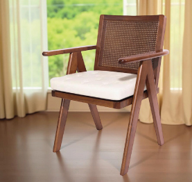 Jilphar Furniture Premium Solid Wood Armchair JP1403 Customize Seat 