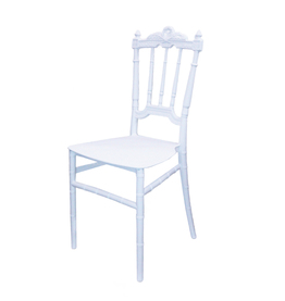 Jilphar Furniture Polypropylene Indoor/outdoor Chair, White JP1423