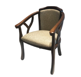 Jilphar Furniture High End  Malaysian Solid Wooden Armchair JP1457