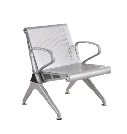 Jilphar Furniture Modern Single Seater Armed Waiting Chair – Metal Frame JP1490A