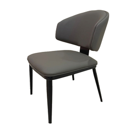 Jilphar Furniture Modern Design Grey Leather Dining Chair JP1513