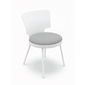 Jilphar Furniture Contemporary White Dining Chair JP1565B