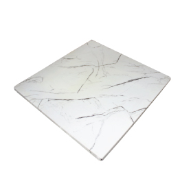 Jilphar Furniture Premium White Marble Table Top – 80x80 cm JP2161