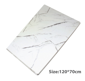 Jilphar Furniture Premium White Marble Table Top – 120x70 cm JP2162