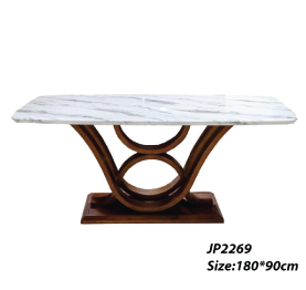 Jilphar Furniture Modern Elegant Marble Dining Table JP2269