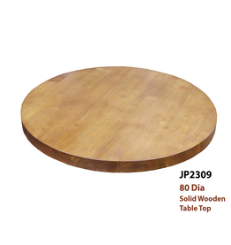 Jilphar Solid Wood Round Restaurant Table Top 2309, 80 Dia