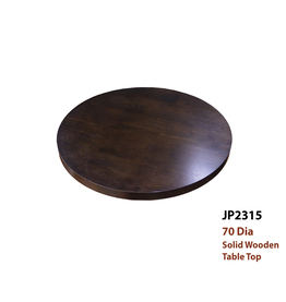 Jilphar Solid Wood Round Restaurant Table Top 2315, 70 Dia