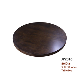 Jilphar Solid Wood Round Restaurant Table Top 2316, 80 Dia