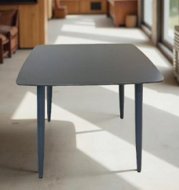 Jilphar Furniture Modern Ceramic Top Square Table – Sleek & Durable Design JP2342