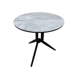 Jilphar Furniture 80Dia Round Dining Table with Metal Legs JP2457A