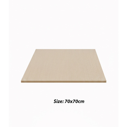 Jilphar Furniture Begonia Wood Grain Sintered Stone Square Tabletop JP2481E