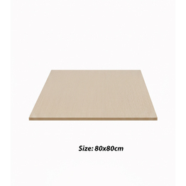 Jilphar Furniture Begonia Wood Grain Sintered Stone Square Tabletop JP2481F