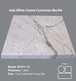 Italy White Carara Customize Marble 