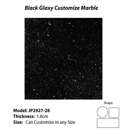 Black Glaxy  Customize Marble 