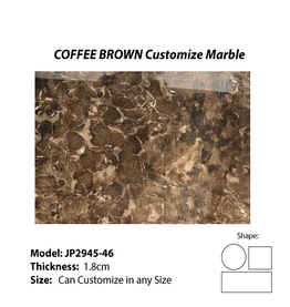 COFFEE BROWN Customize Marble