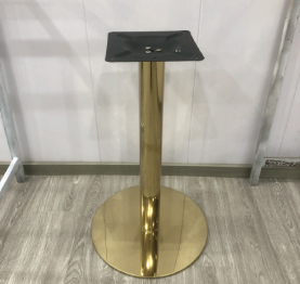 Jilphar Furniture Gold Plated Round Table Base JP3012