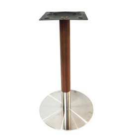 Jilphar Furniture Wooden color Square table base JP3060