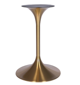 Jilphar Furniture tulip shape Gold stainless steel table base JP3075