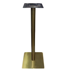 Jilphar Furniture Gold Stainless Steel 110cm High Table Base JP3078