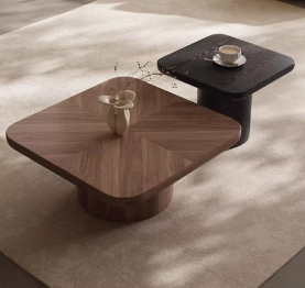 Jilphar Furniture Modern Square Coffee Table for Living Room JP4060