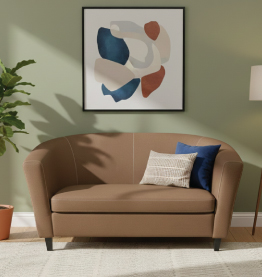 Jilphar Furniture Versatile Tub-Style 2 Seater Customize Sofa JP5003B