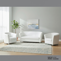 Jilphar Furniture Versatile Tub-Style Customize Sofa Set 1+1+3 JP5008