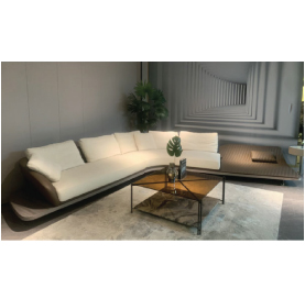 Jilphar Furniture European-Style Modern Corner Sofa Set Rectangle Free Combination for Living Room JP5102