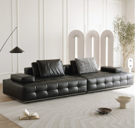 Jilphar Furniture High End Luxury Leather Sofa JP5106 