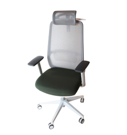 Jilphar Furniture Ergonomic Mesh Fabric Office Chair with Adjustable Armrest JP7015