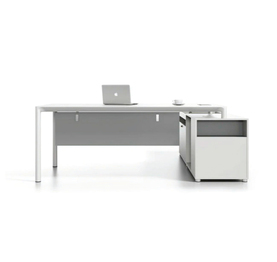 Jilphar Furniture Off White Workstation Desk ABA112