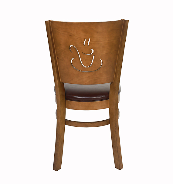 Jilphar Furniture Coffee Designed Wooden Dining Chair JP1006