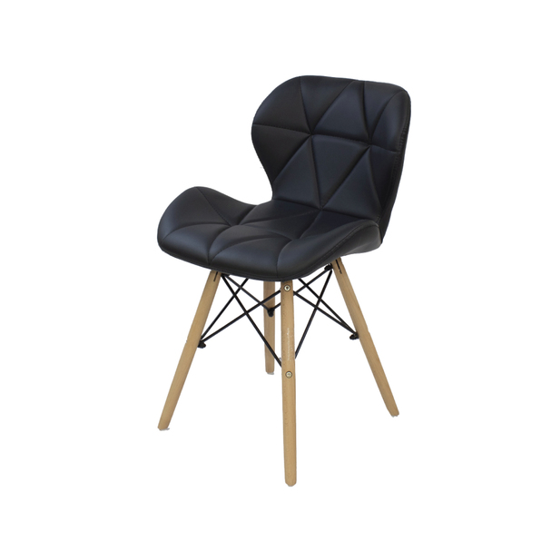 Jilphar Furniture Classical Dining Chair Black-1021A