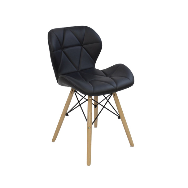 Jilphar Furniture Classical Dining Chair Black-1021A