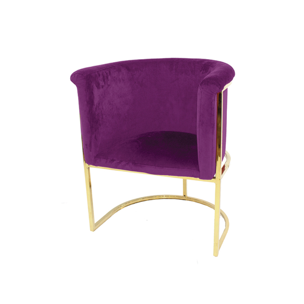 Jilphar Furniture Velvet Accent Reupholstery Dining Chair JP1052  