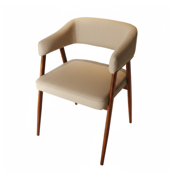 Jilphar Furniture Customize Dining Chair with Brown Color Wooden JP1076D