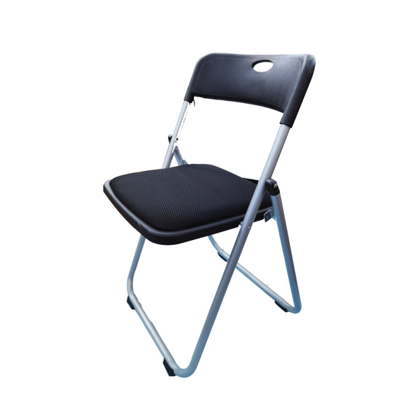 Jilphar PU Leather Folding Chair Black JP1116B