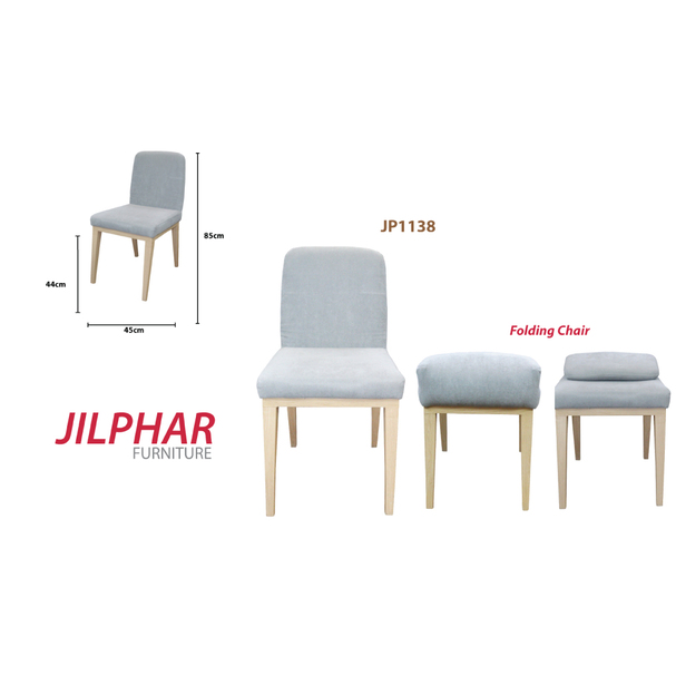 Jilphar Furniture Dining Chair with Foldable Backrest JP1138