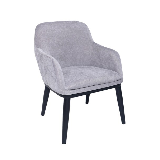 Jilphar Furniture Classical Dining Chair Grey Fabric JP1140A