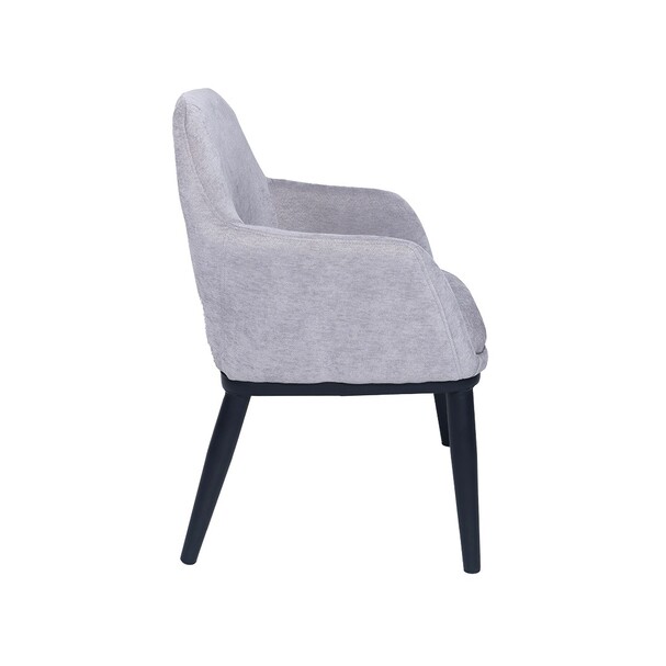 Jilphar Furniture Classical Dining Chair Grey Fabric JP1140A